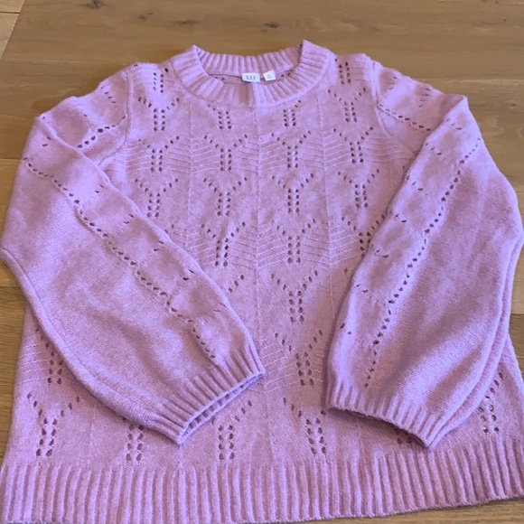 Gap Pointelle Crew Neck Sweater - Picture 4 of 8